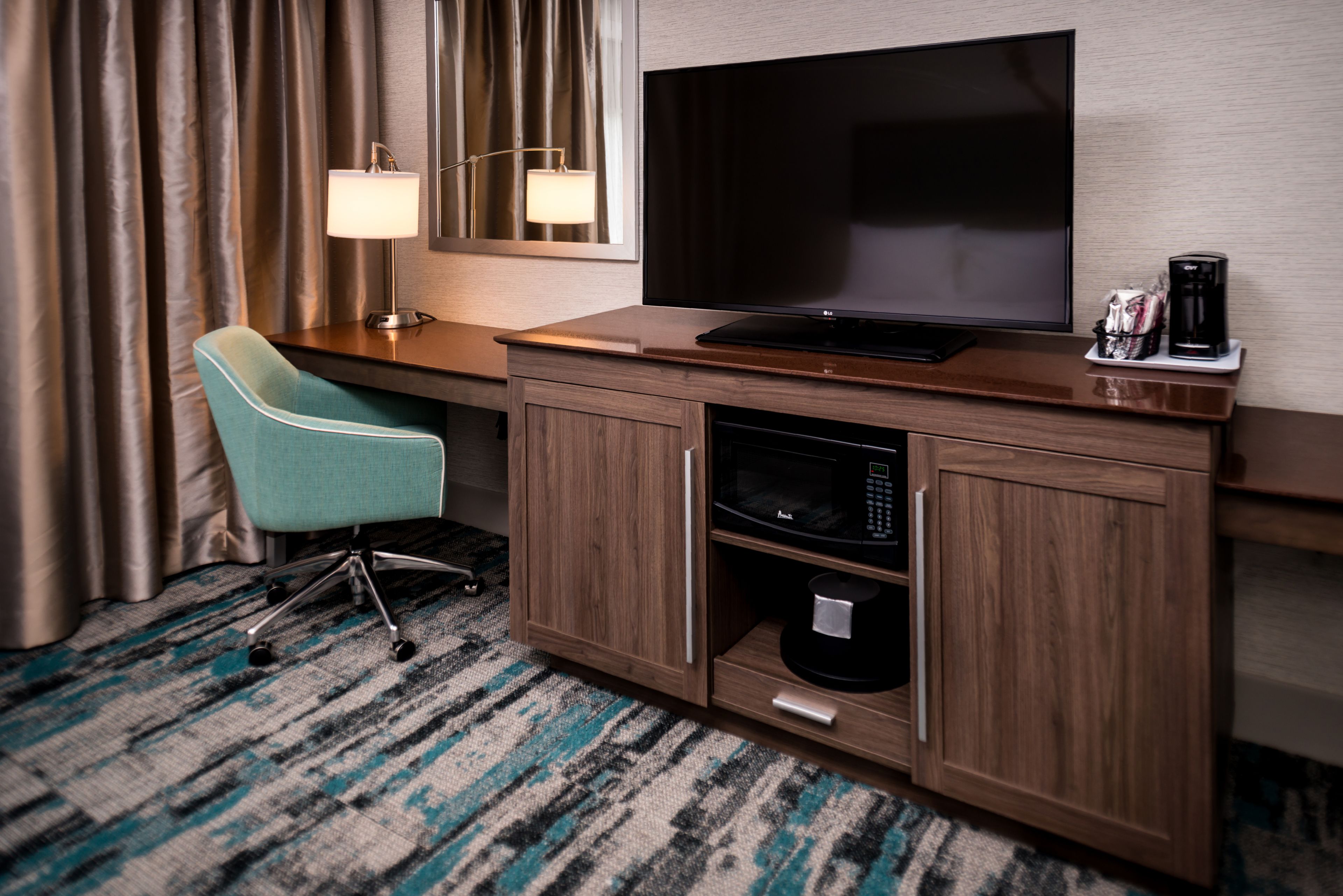 room, 2 queen beds, accessible, non smoking | desk, blackout curtains, iron/ironing board, free cots/infant beds