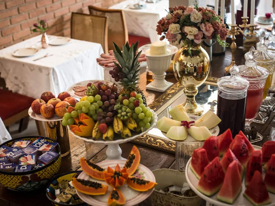 Frokostbuffé er inkludert hver dag