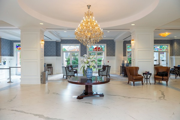 Sitzecke in der Lobby