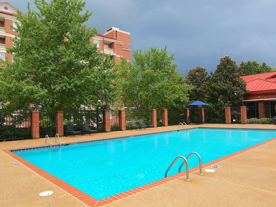 Seasonal outdoor pool