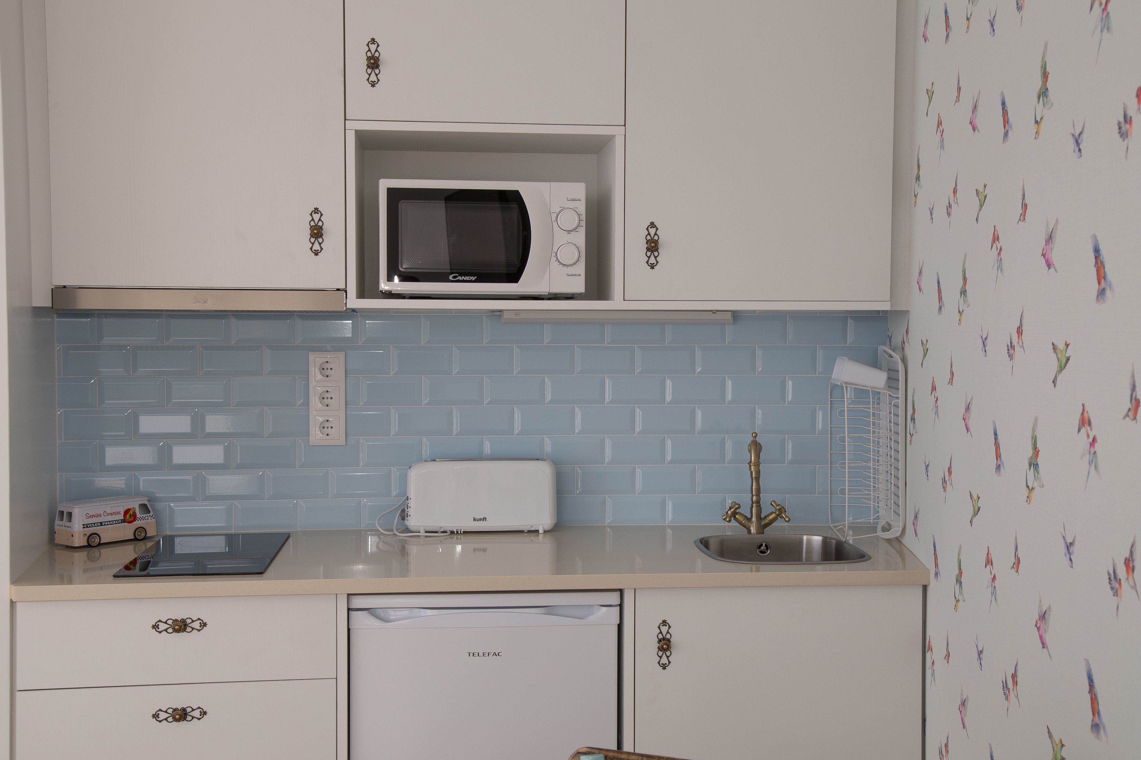 family studio, terrace | private kitchenette | electric kettle, eco-friendly cleaning products