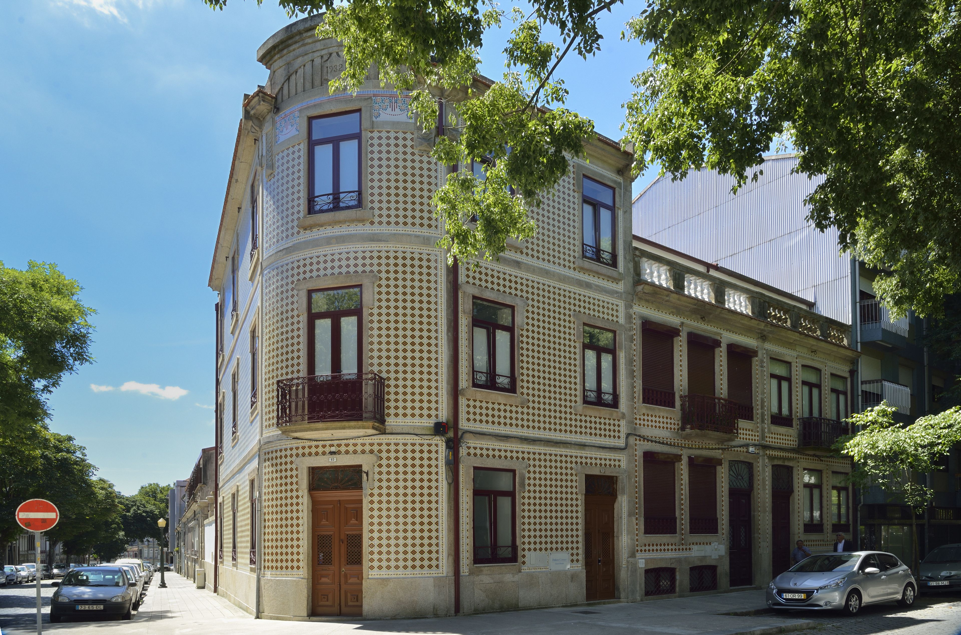 Facciata della struttura