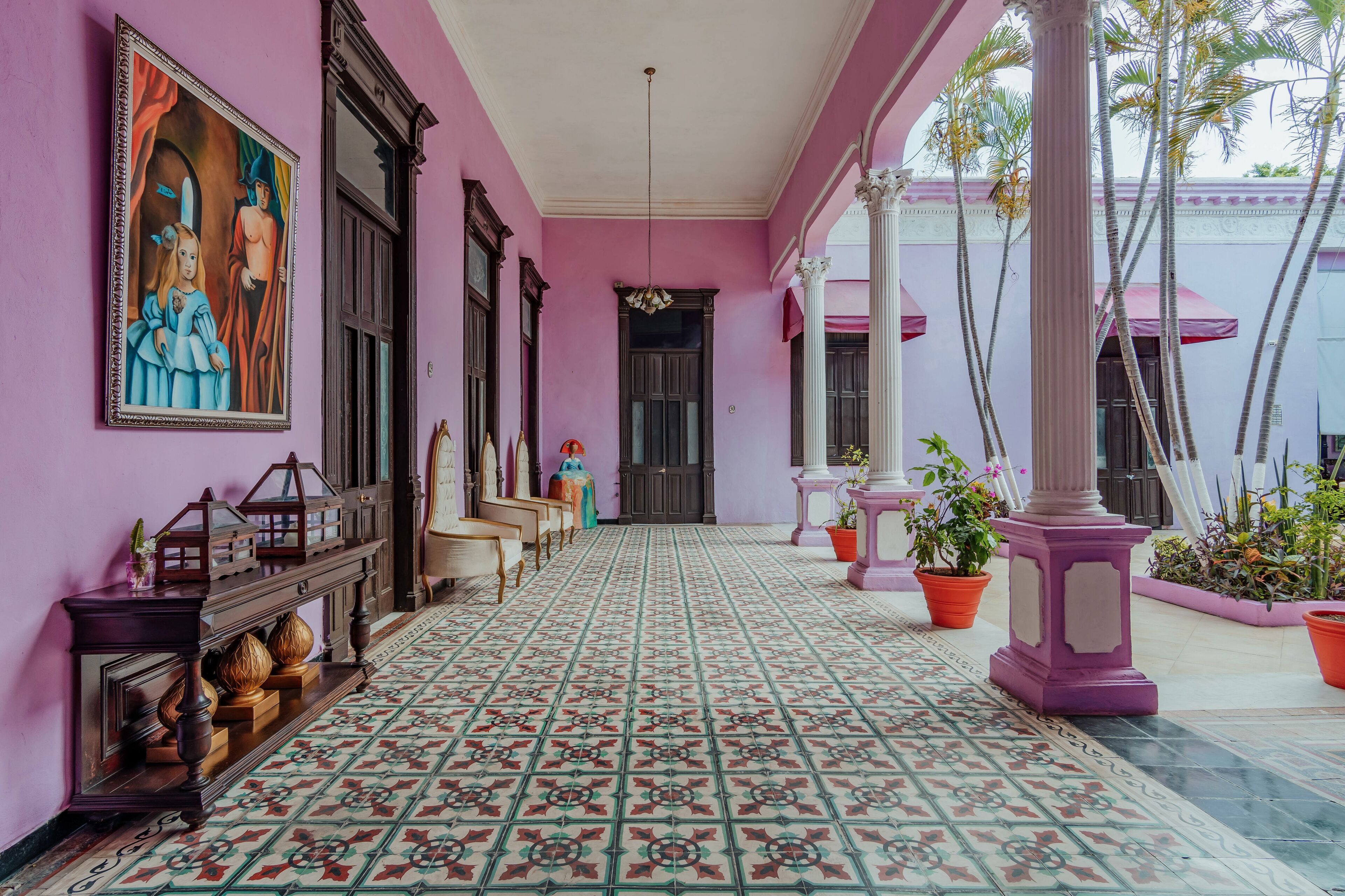 premium room, multiple beds | living area | 32-inch flat-screen tv with satellite channels, tv