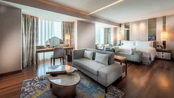 Presidential Suite, Multiple Beds, Kitchenette | Living area