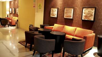 Sala de estar en el lobby