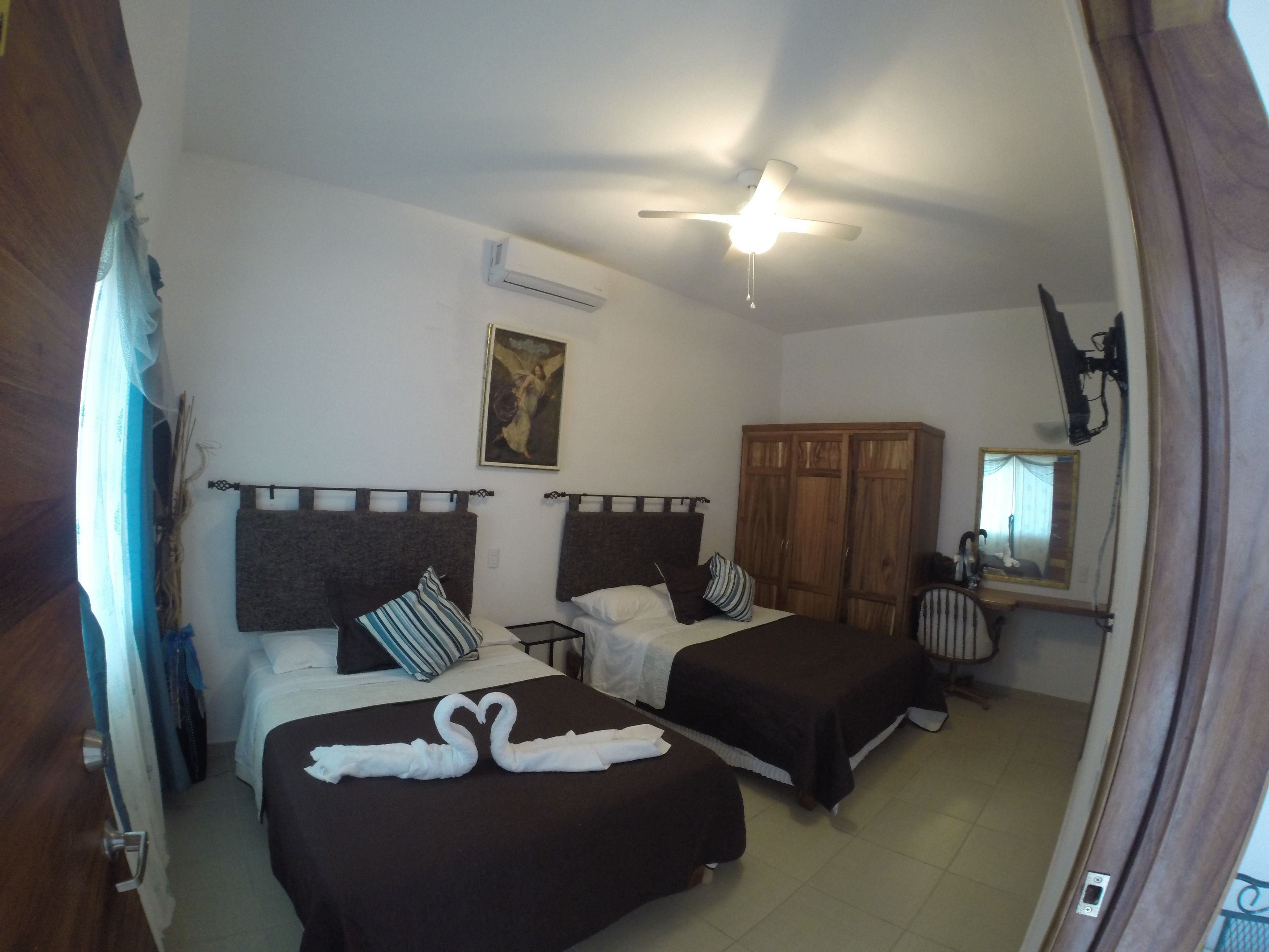 Neljän hengen standard-huone | Ilmainen Wi-Fi, vuodevaatteet