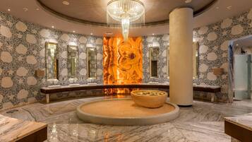 Body treatments, hydrotherapy, aromatherapy, hot stone massages