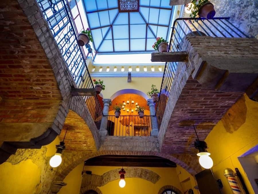 Frokost og middag serveres, meksikanske retter