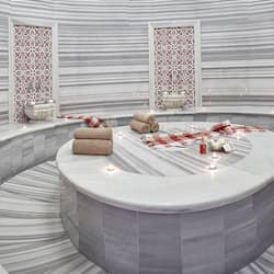 Sauna seca, banheira de hidromassagem, sauna a vapor