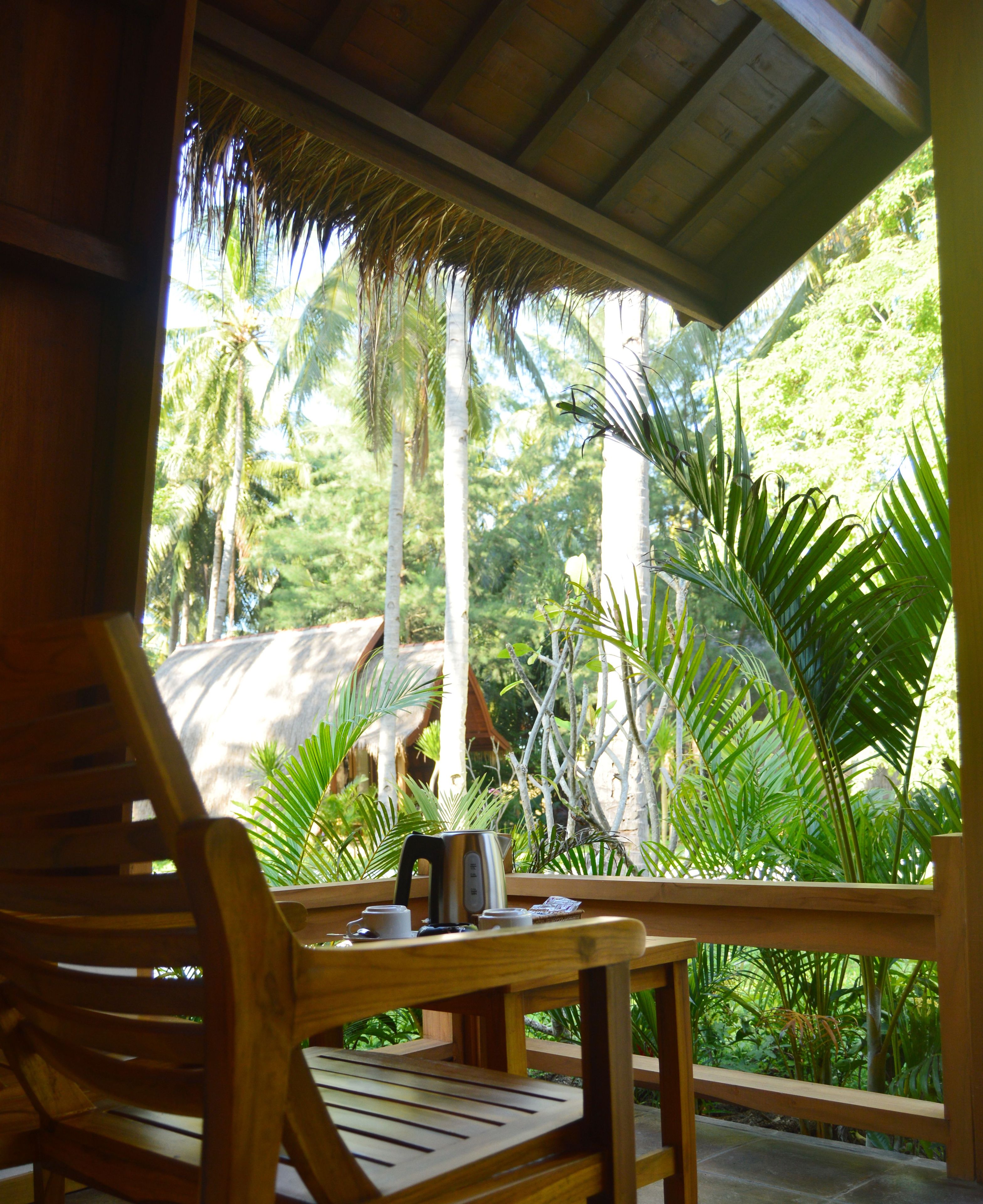 deluxe double room | terrace/patio