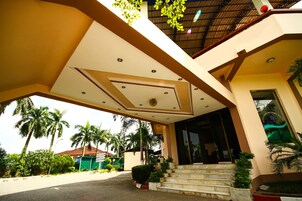 Entrada de la propiedad