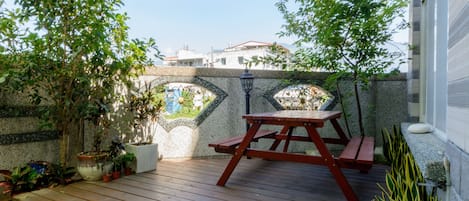 Vue depuis l’hébergement