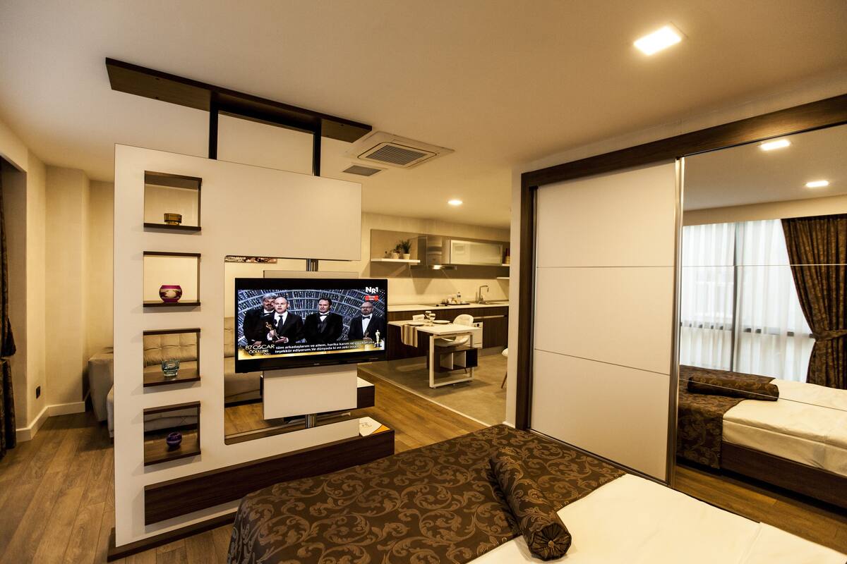 Minibar, két bảo mật tại phòng, truy cập Internet không dây miễn phí 