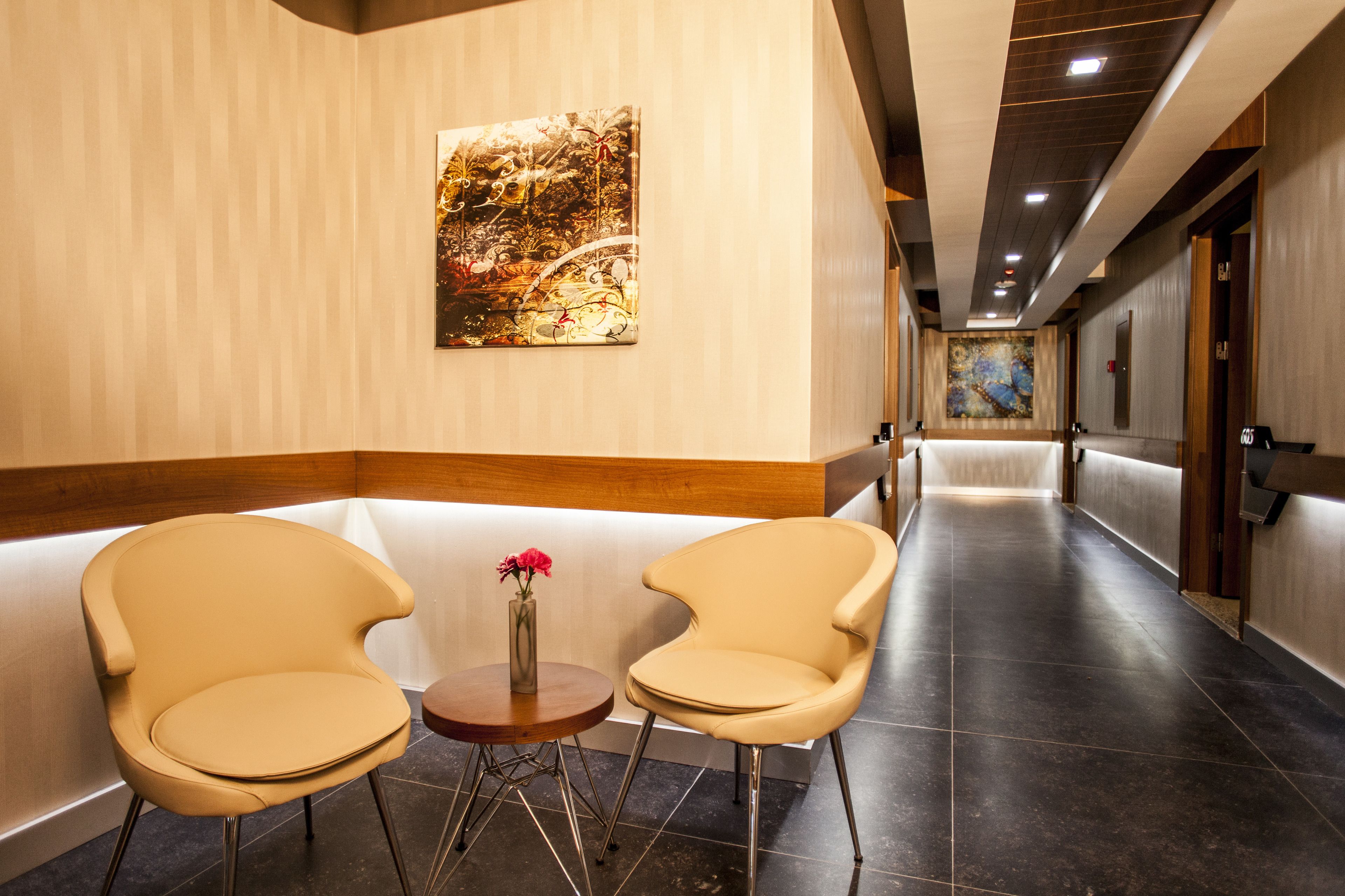 Sitzecke in der Lobby