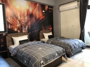 Design Twin Room, 2 Twin Beds, Accessible, Balcony | View from room