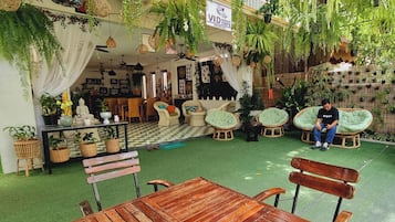 Área para banquetes al aire libre