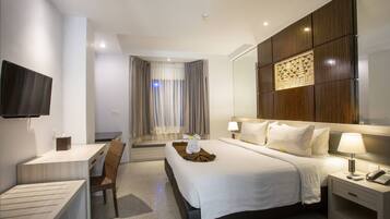 1 bedroom, minibar, in-room safe, desk