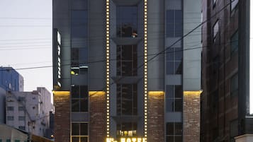 Façade de l’hébergement