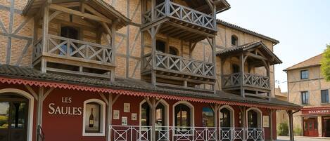 Façade de l’hébergement