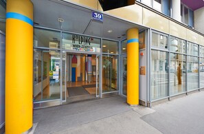 Entrée de l’hébergement