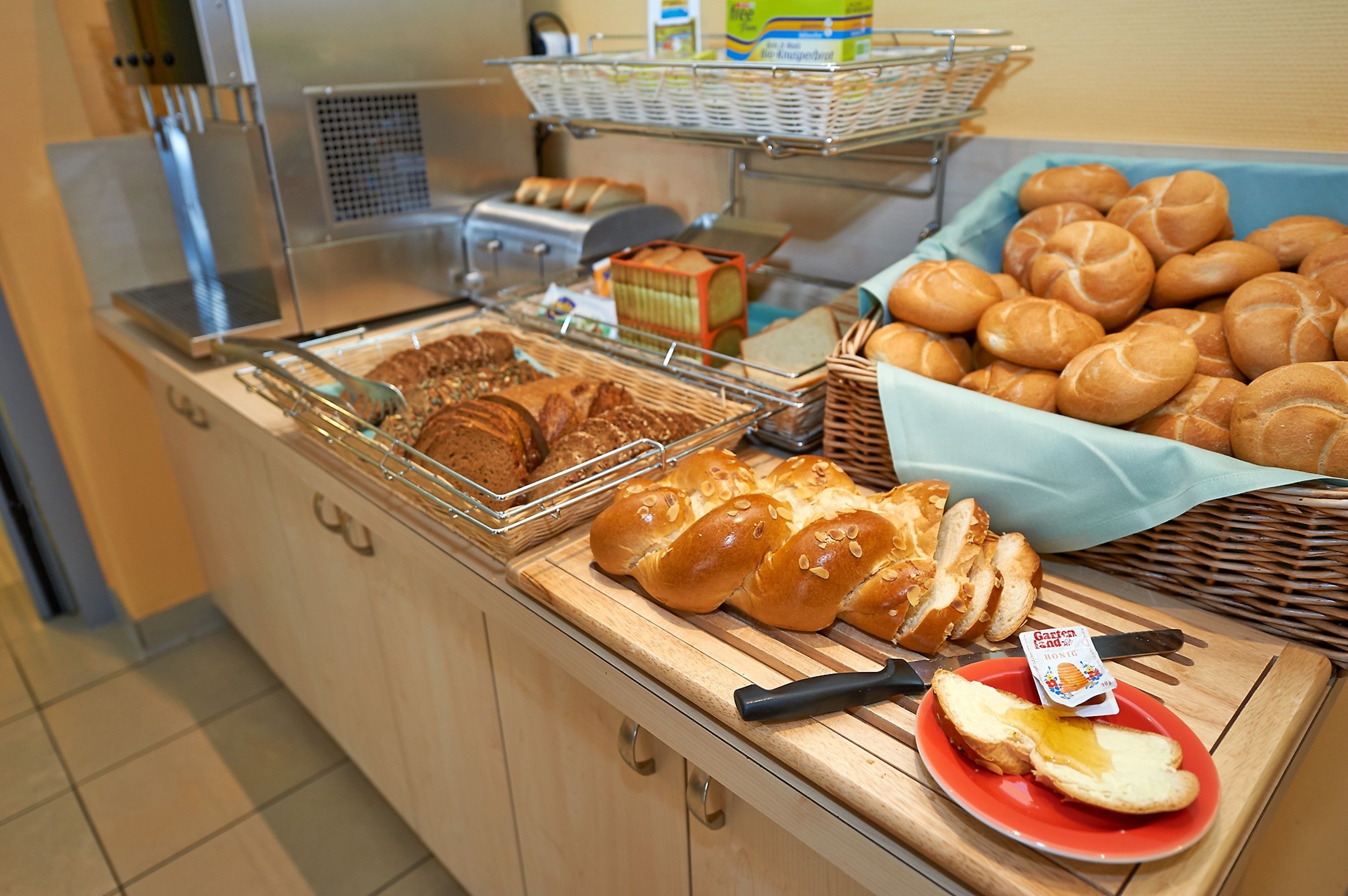 daily buffet breakfast (eur 12 per person)