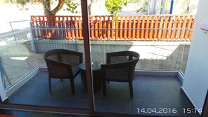 Suíte, 1 quarto, sacada | Sacada