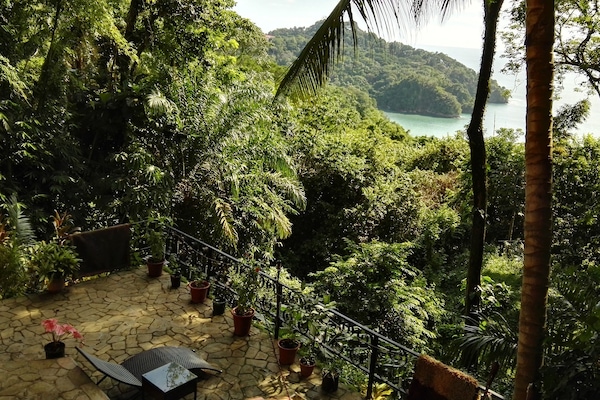 Deluxe-huone, 1 keskisuuri parisänky, valtamerinäköala | Näkymä majoituspaikasta