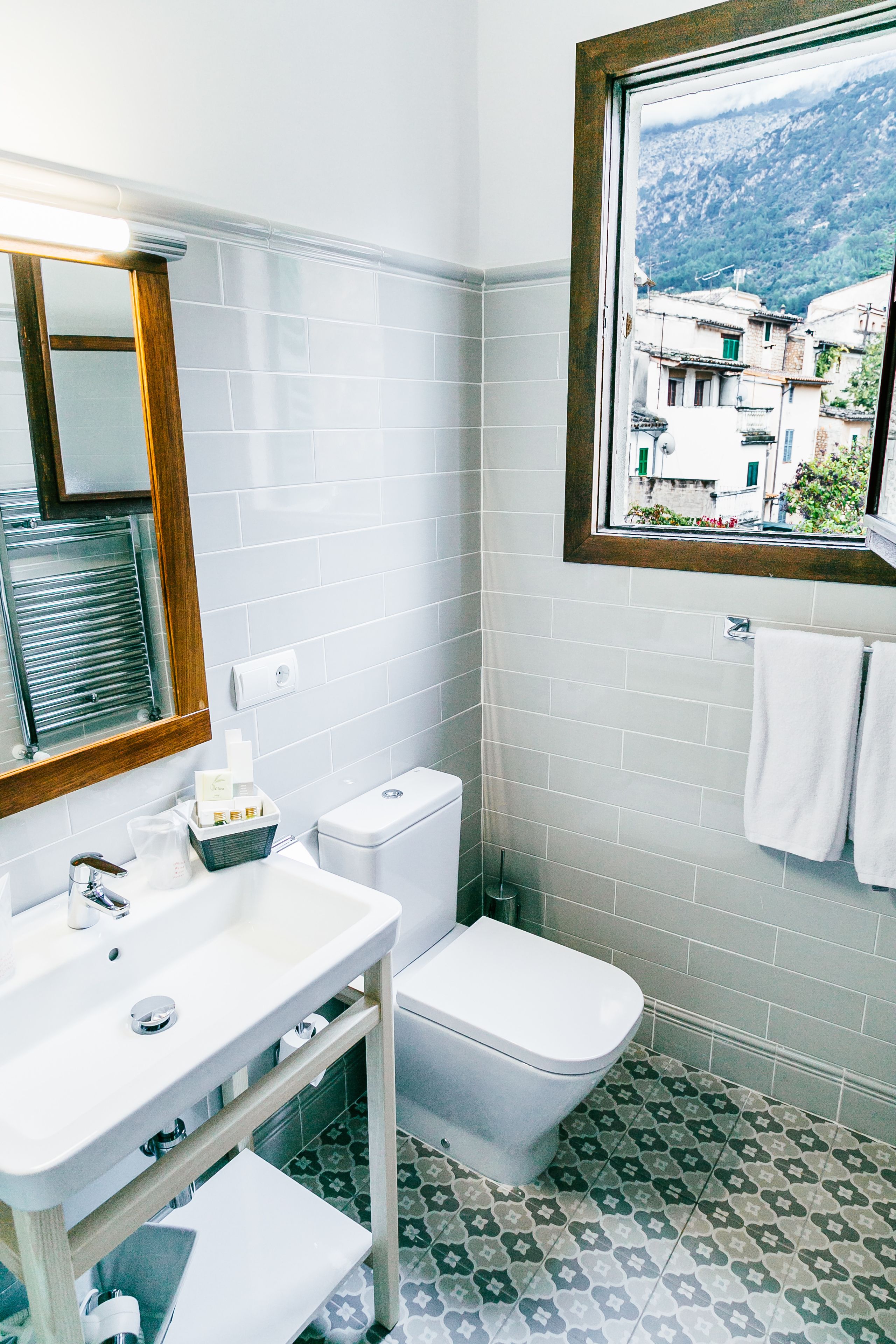 free toiletries, hair dryer, bathrobes, slippers