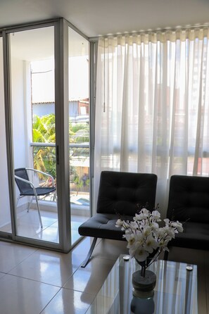 Flat-screen TV - Moblat Apartamentos (Medellín)