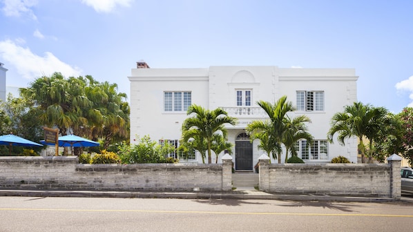 Façade de l’hébergement