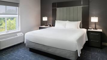 1 habitación y ropa de cama hipoalergénica