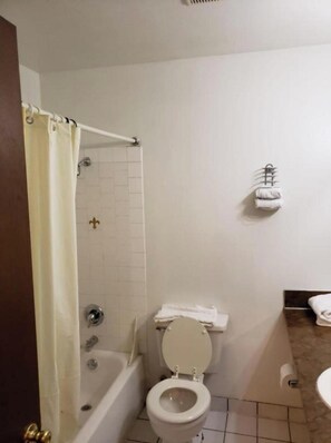 Free toiletries, towels