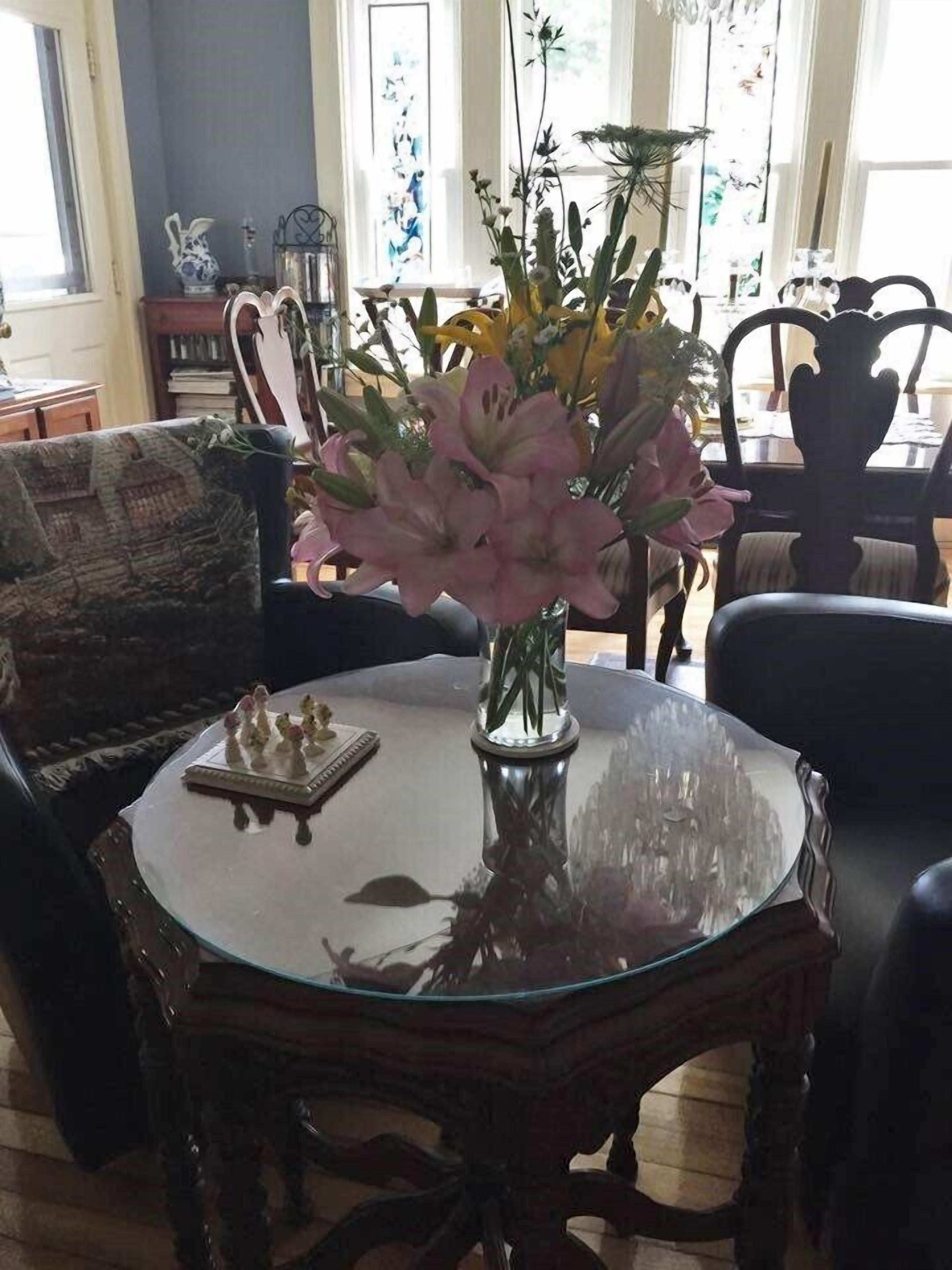 Coin salon dans le hall