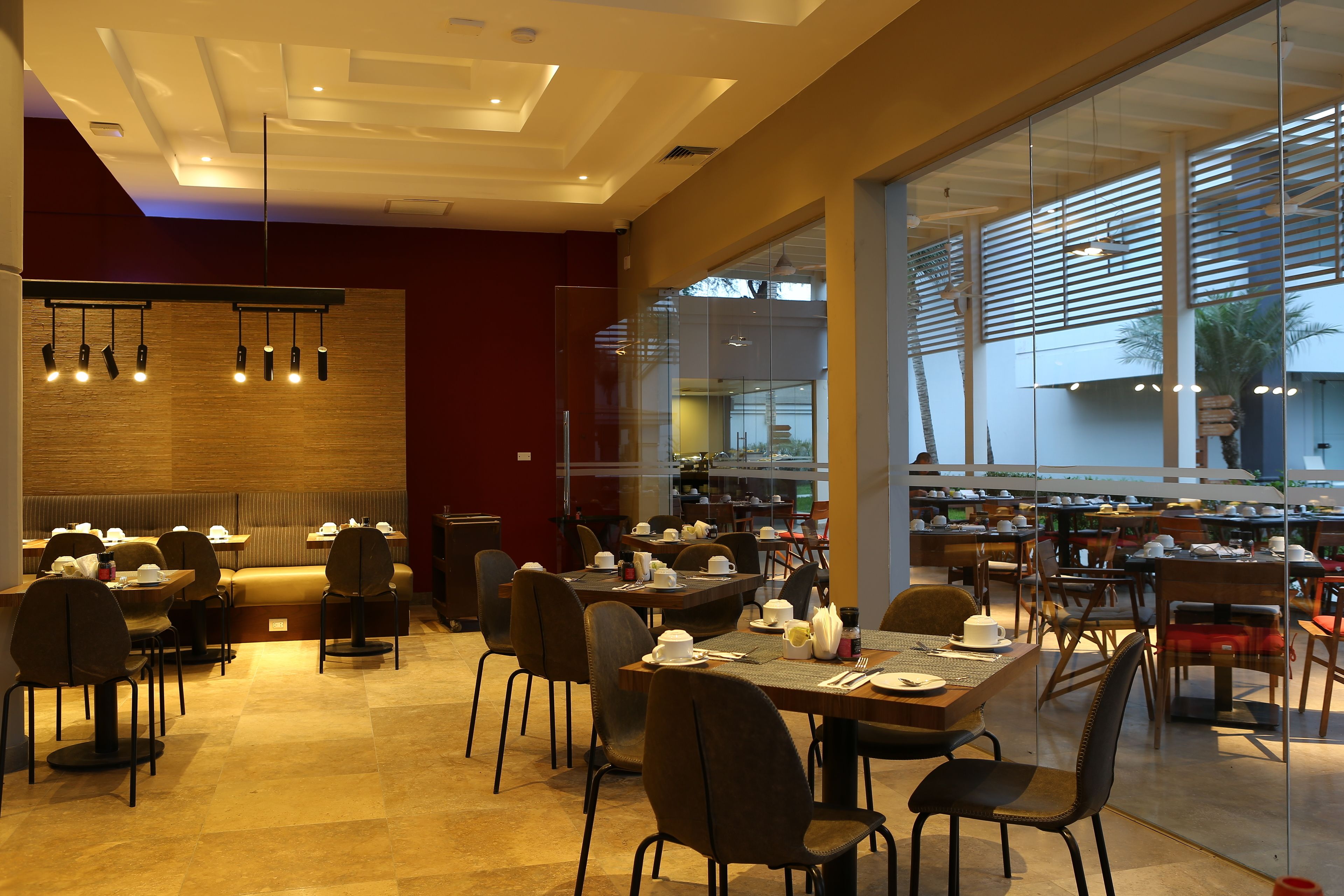 Daily buffet breakfast (USD 18 per person)