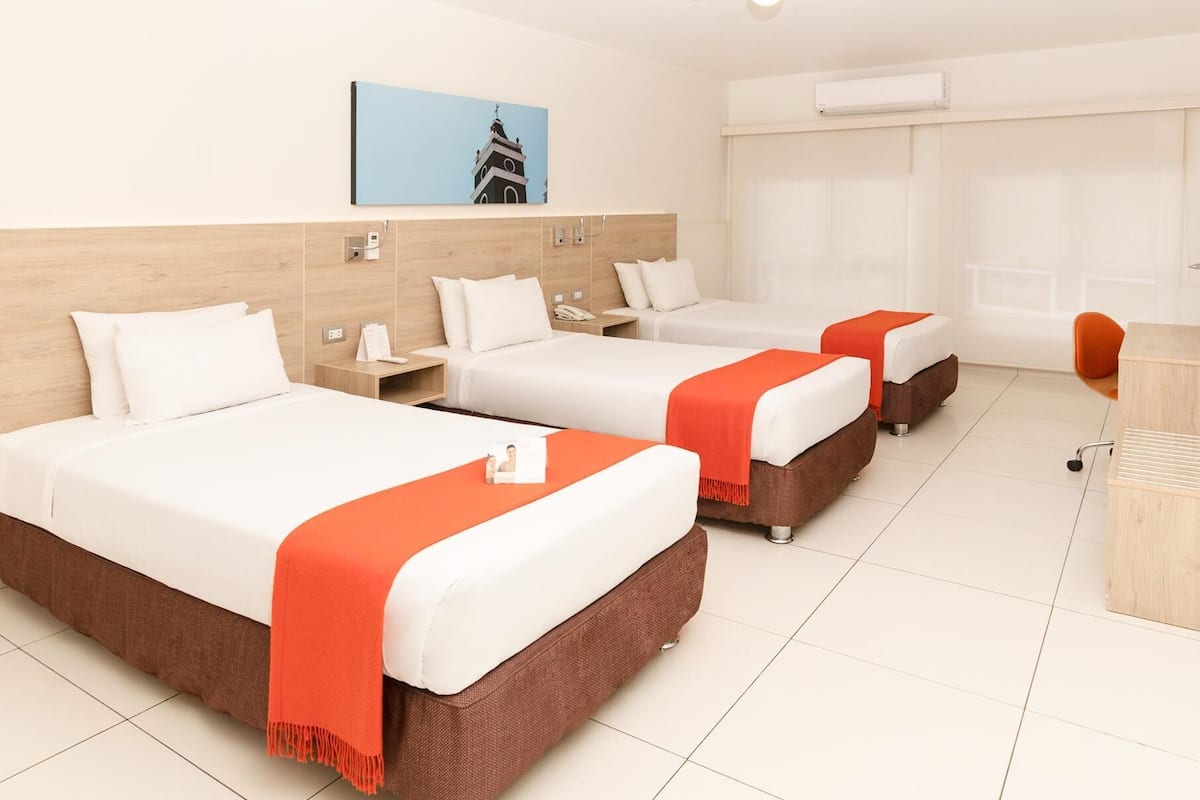 In-room safe, desk, WiFi (free), bed sheets