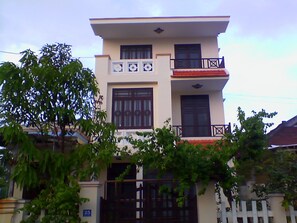 Façade de l’hébergement