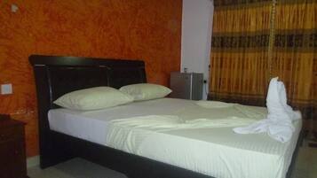 Desk, cots/infant beds, free WiFi