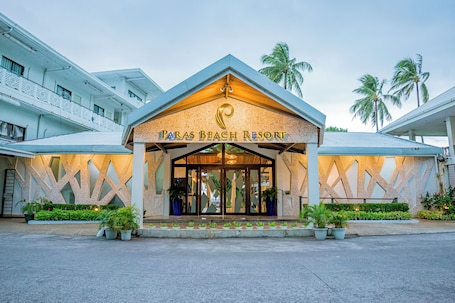 Front of property. Paras Beach Resort