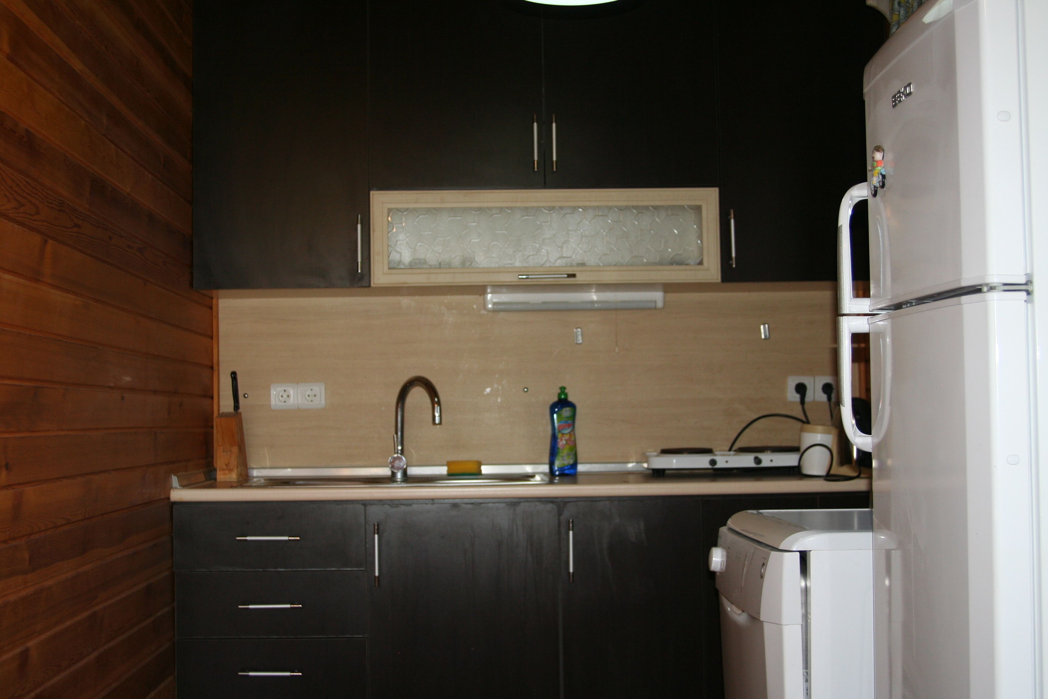 family villa 2 katli mutfak | private kitchen | full-sized fridge, stovetop, dishwasher, cookware/dishes/utensils