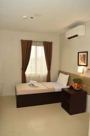 Basic Single Room, 1 Twin Bed | Desk, free WiFi, bed sheets - Columbus Plaza Hotel (General Santos)