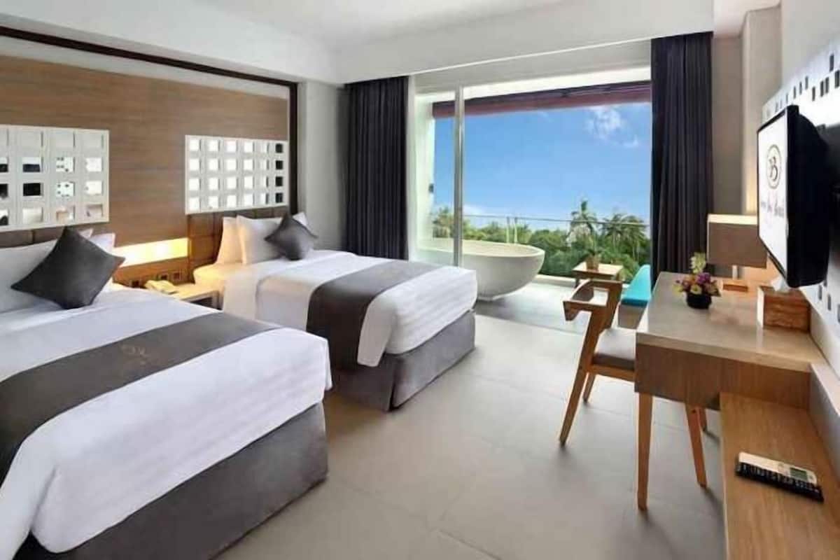 1 bedroom, minibar, in-room safe, desk