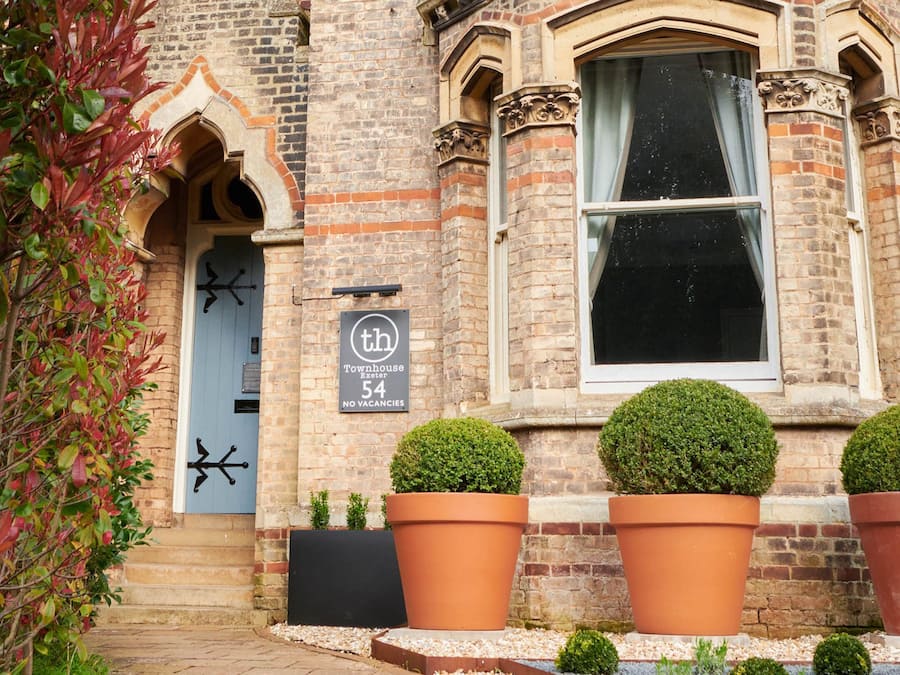 Fassade der Unterkunft