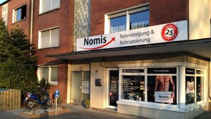 Fassade der Unterkunft