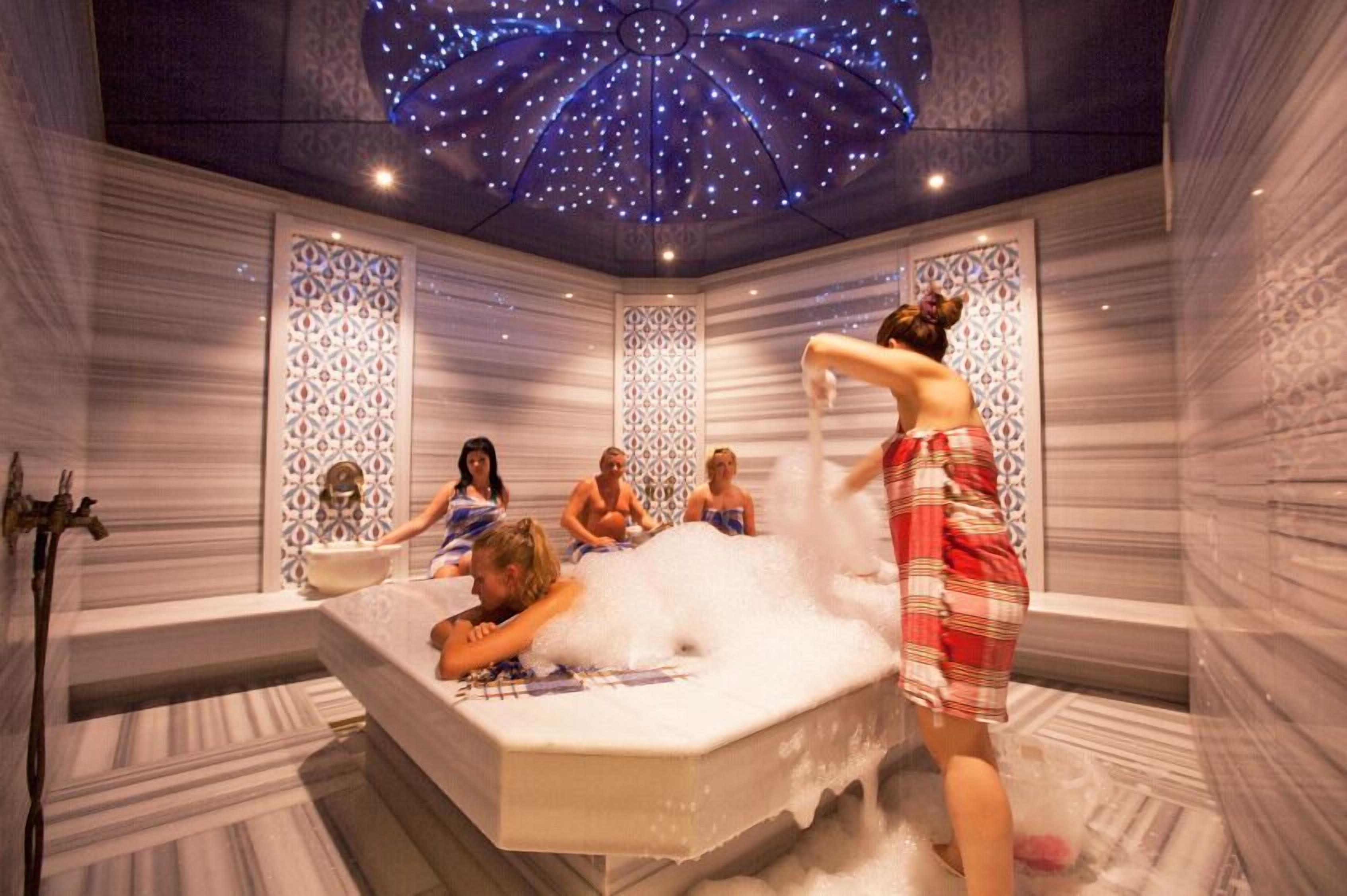 Turkish bath/hammam, 2 treatment rooms, massages