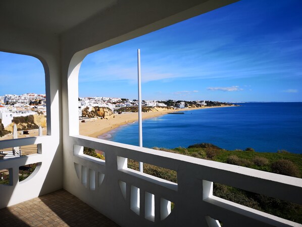 Twin Room, Balcony, Sea View | Balcony view