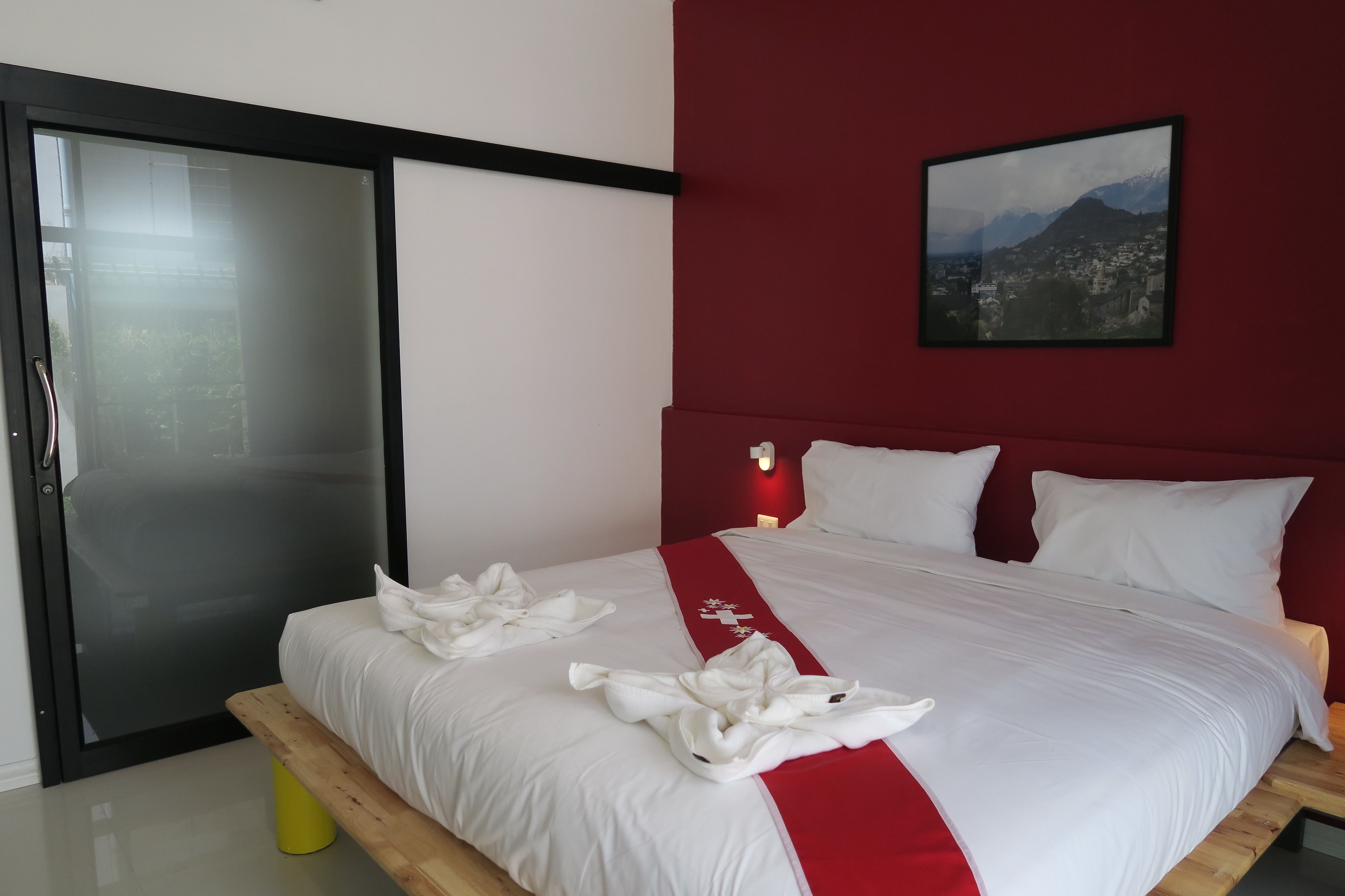 double room, patio | minibar, in-room safe, desk, blackout curtains