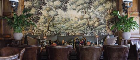 Blick auf den Garten, täglich geöffnet