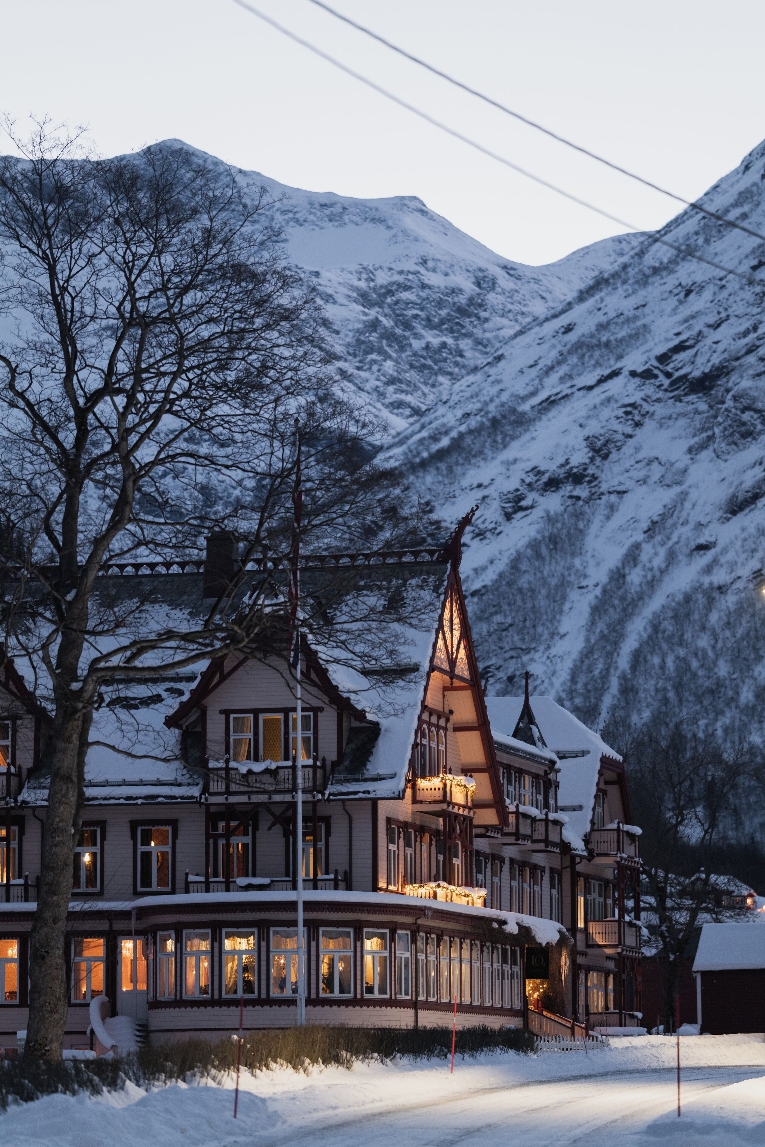 Fassade der Unterkunft