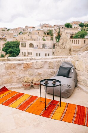 Luxury Studio Suite | Terrace/patio - Elaa Cave Hotel (Ürgüp)