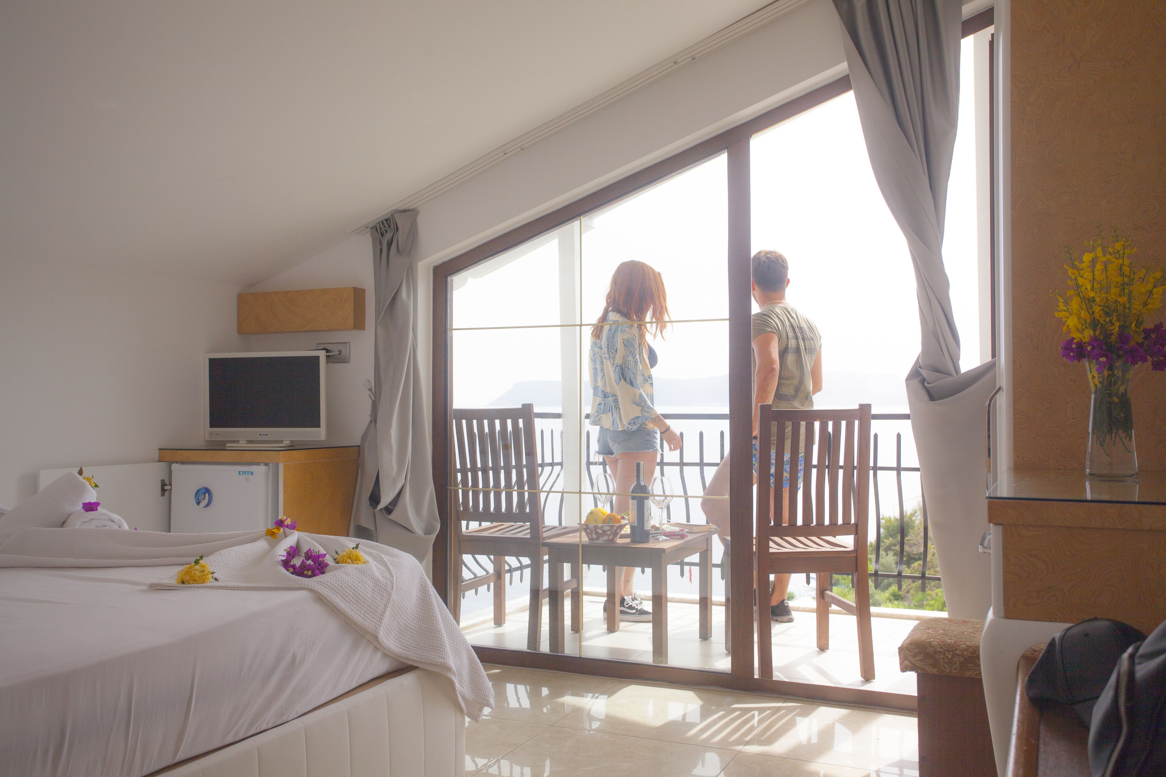 Quarto casal, vista para o mar | Vista do quarto